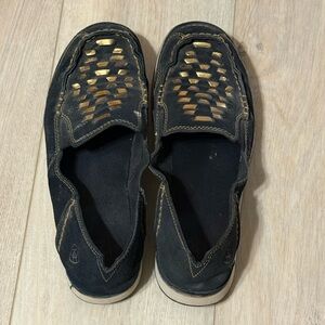 Ariat Black and Gold Women's Loafers